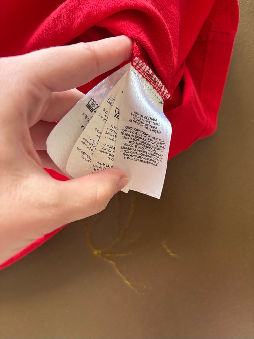 Ralph Lauren Red Crewneck Polo Graphic Tee - Picture 3 of 7